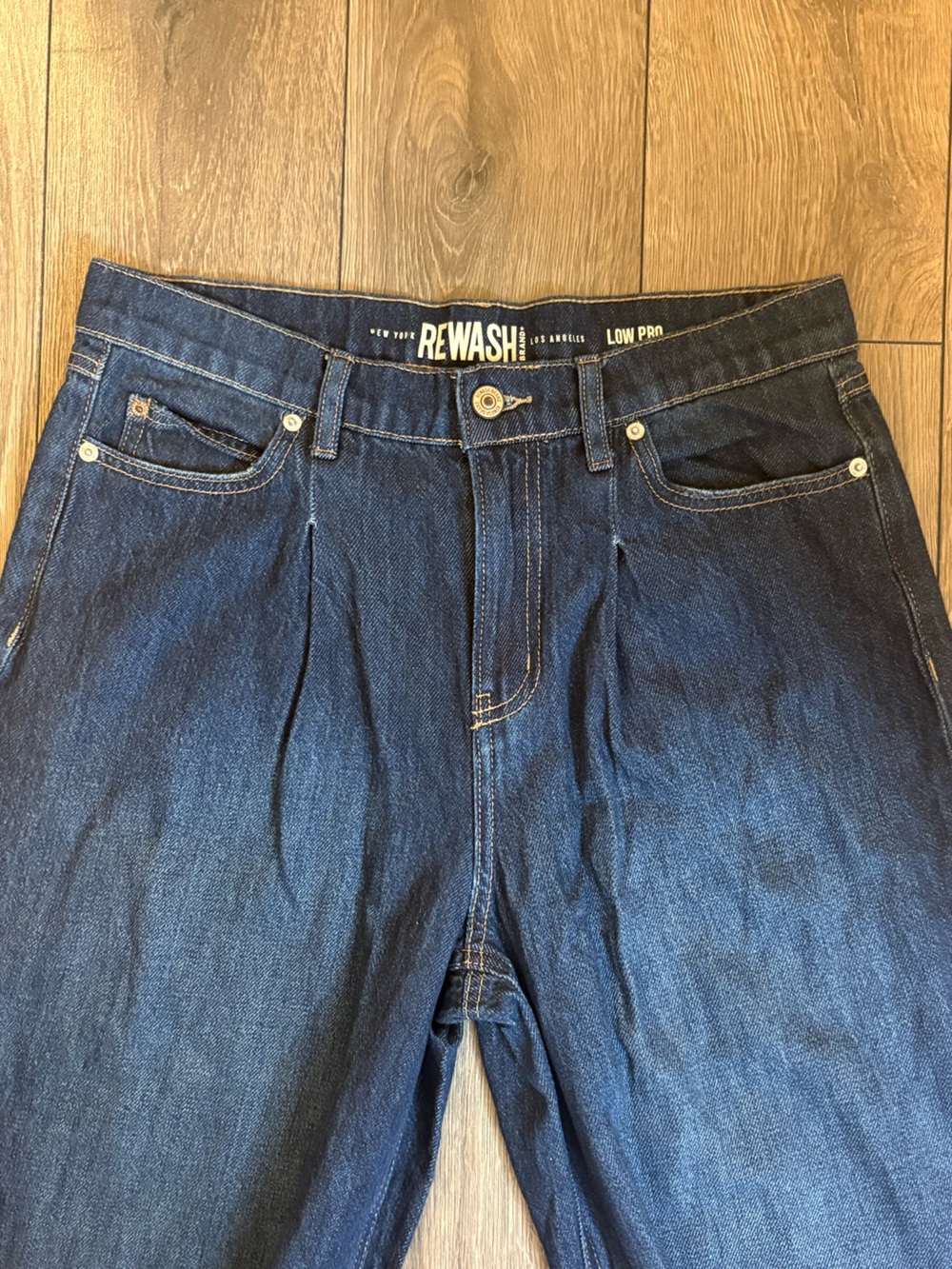 Rewash Relaxed Fit Women's Dark Blue Jeans NWOT